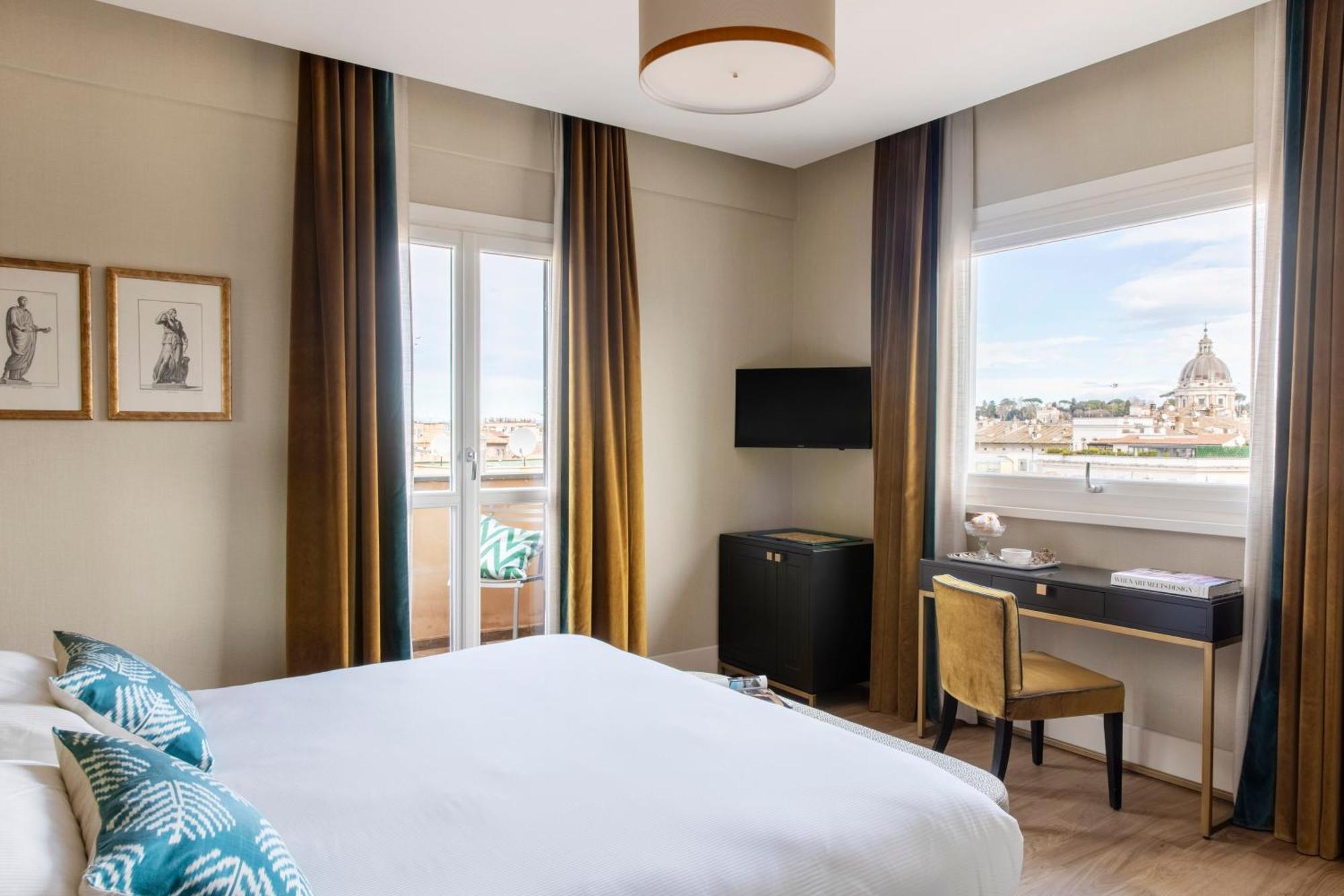 Hotel Adriano Rooftop Rom Exterior foto