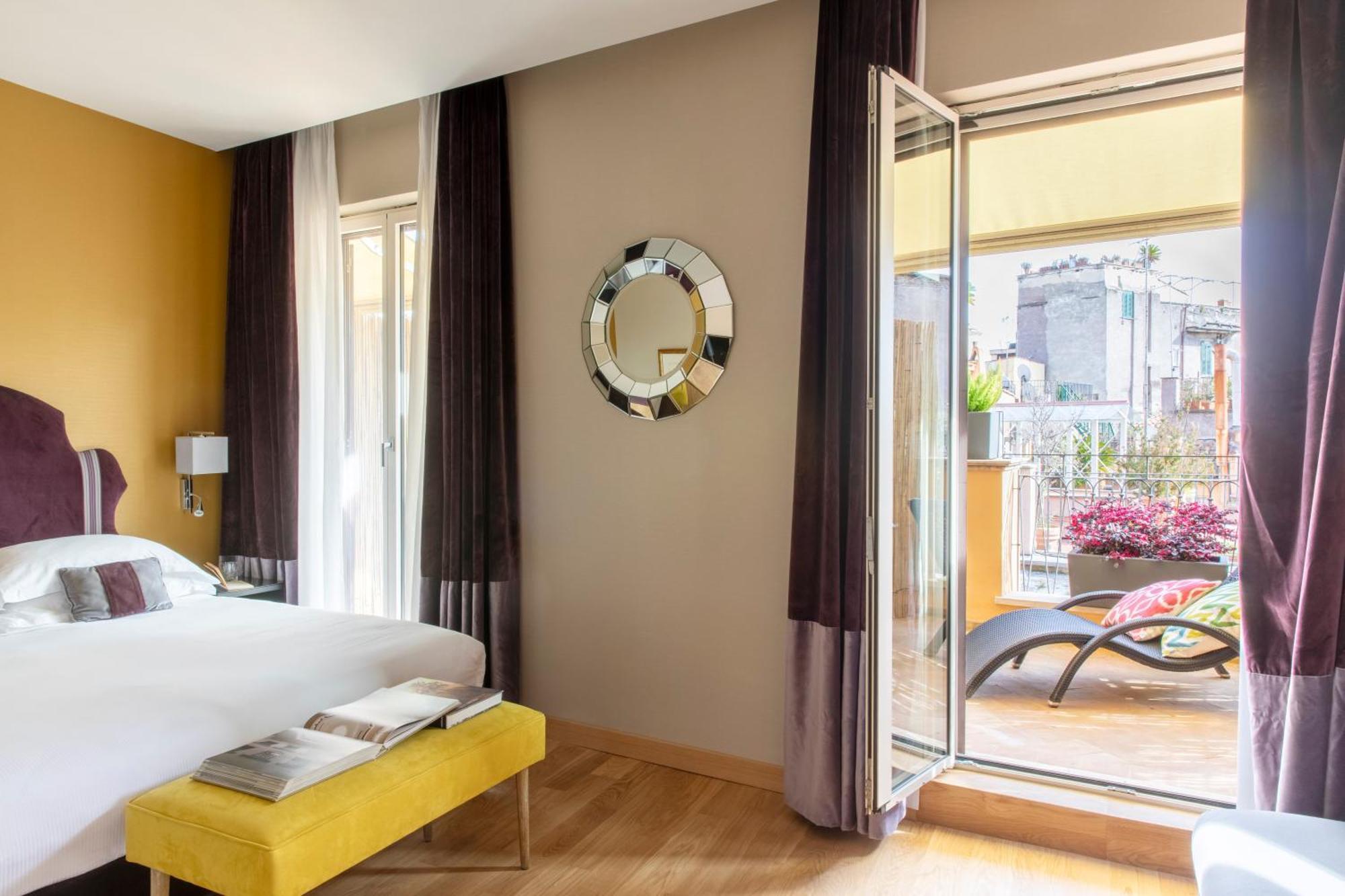 Hotel Adriano Rooftop Rom Exterior foto